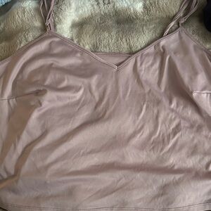 Pink Spaghetti Strap Top